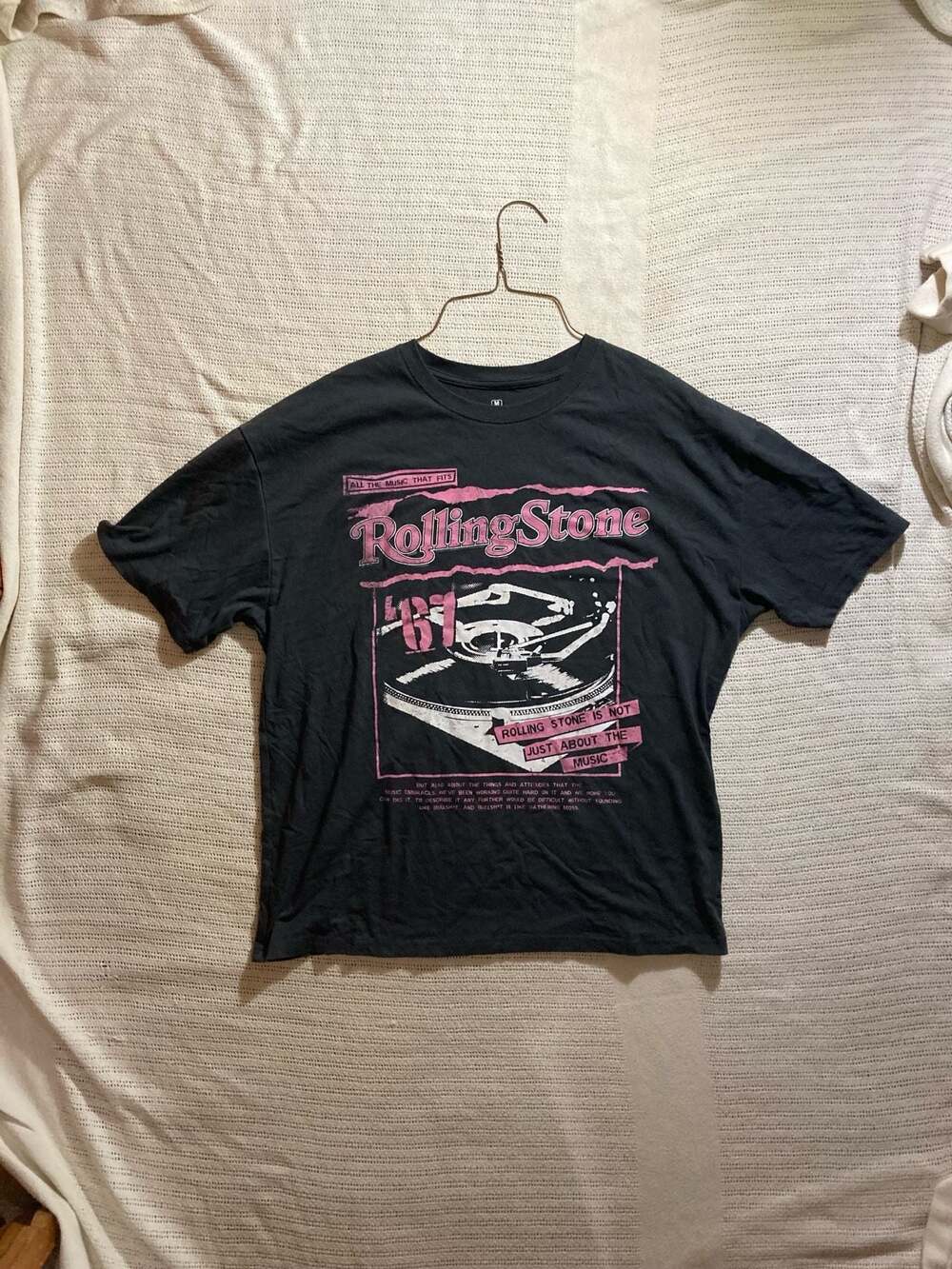 Rolling Stone Music For The People Graphic T-Shirt Size M